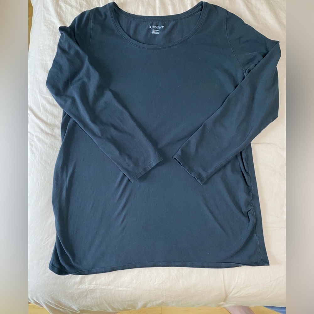 🌟4/$16🌟GUC BumpStart  XL long sleeve maternity tee